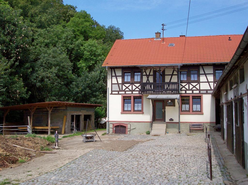 فيلا Pferdehof Und Wanderreitstation Doersam Mörlenbach المظهر الخارجي الصورة